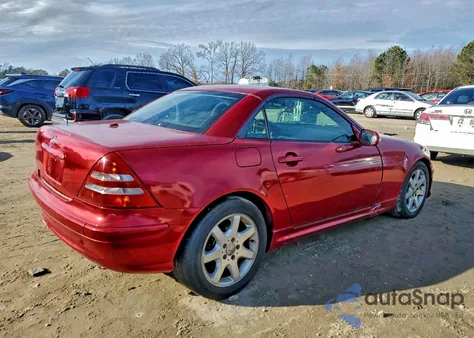 2004 Mercedes-Benz Slk 230 Kompressor from USA, damaged, VIN WDBKK49F34F302434